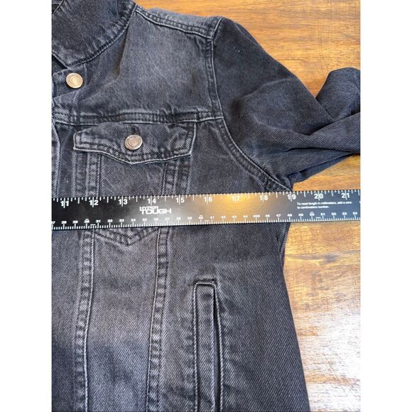 Free People Rumors Denim Button Up Jean Jacket - Picture 6 of 9